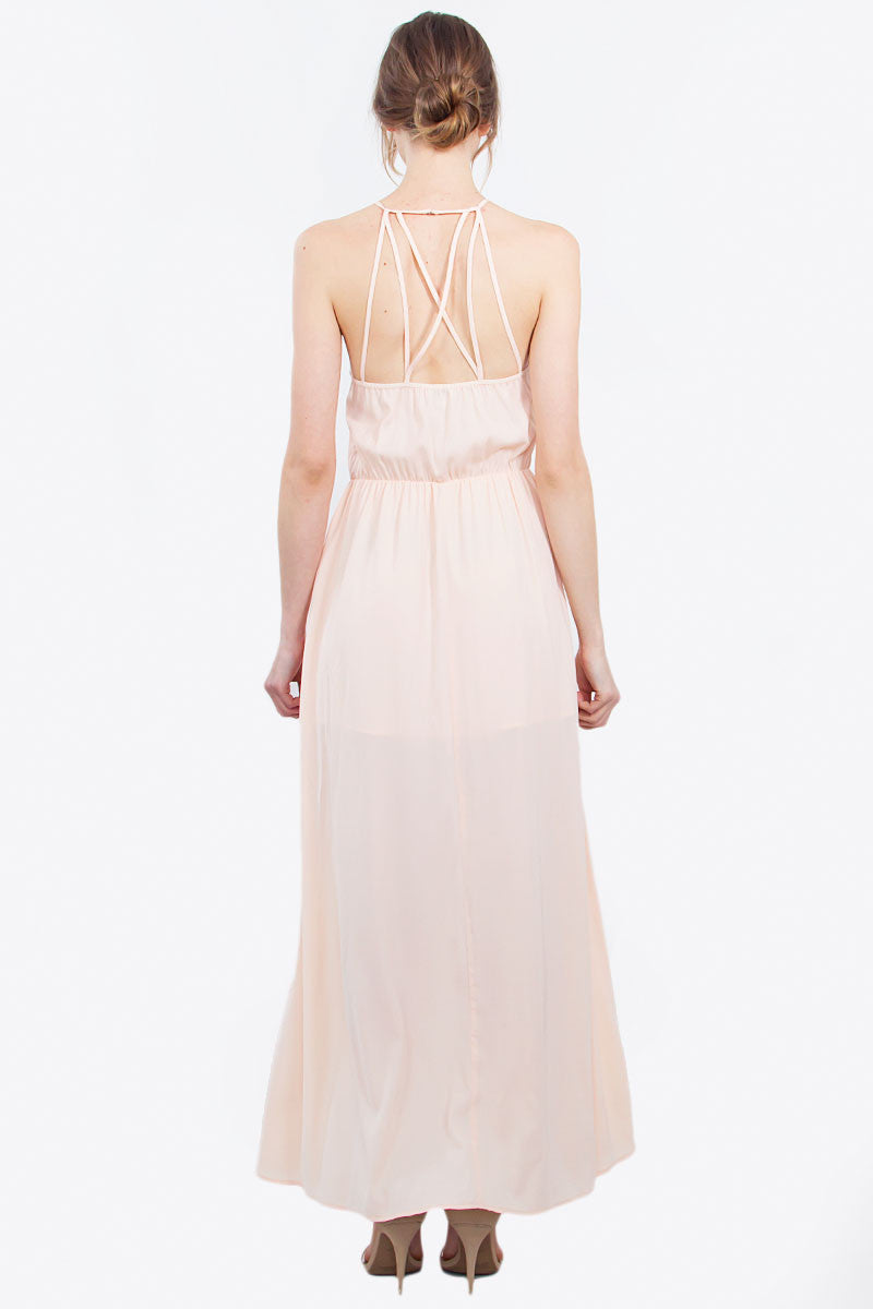 PEACH FUZZ DRESS